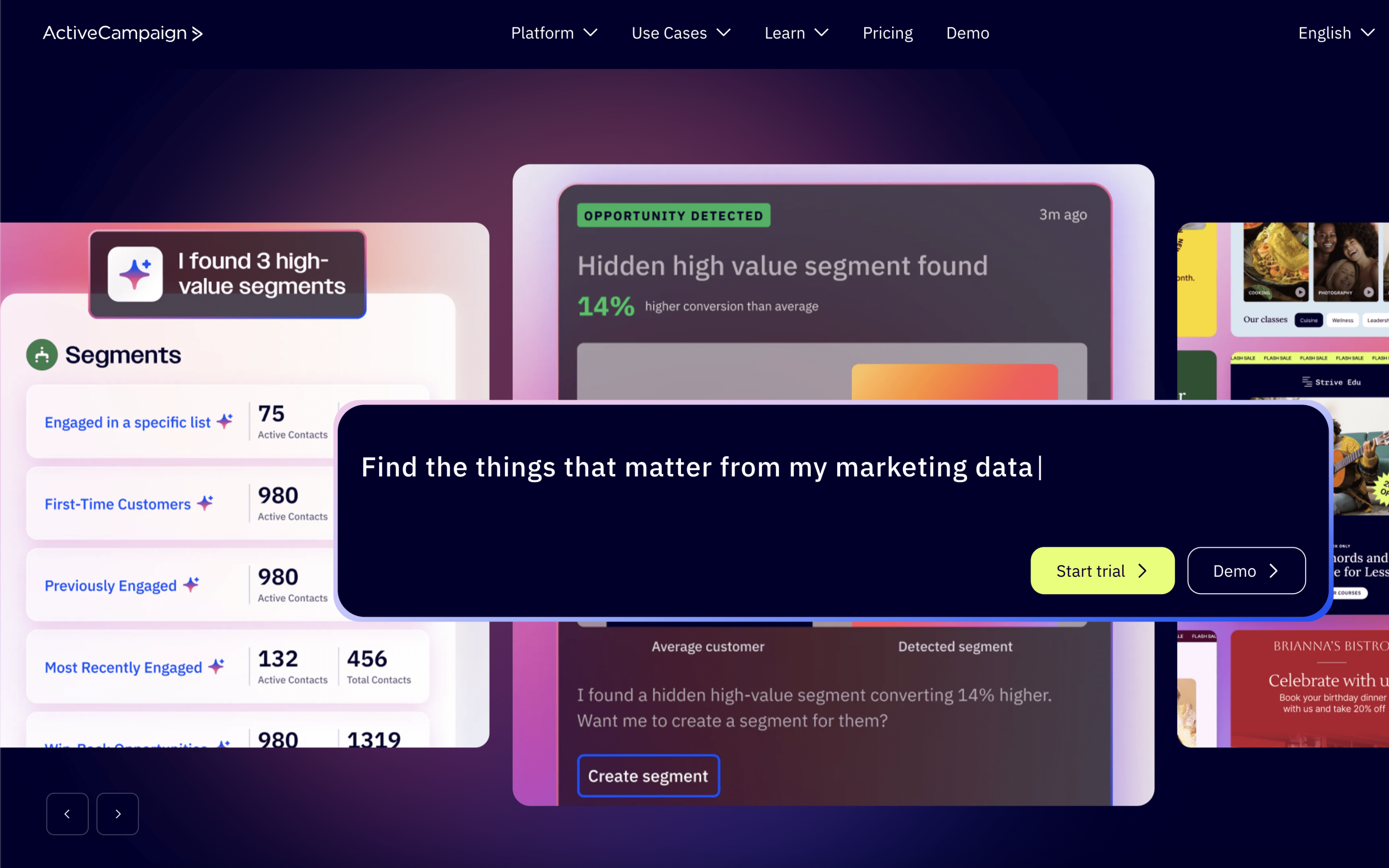 ActiveCampaign screenshot